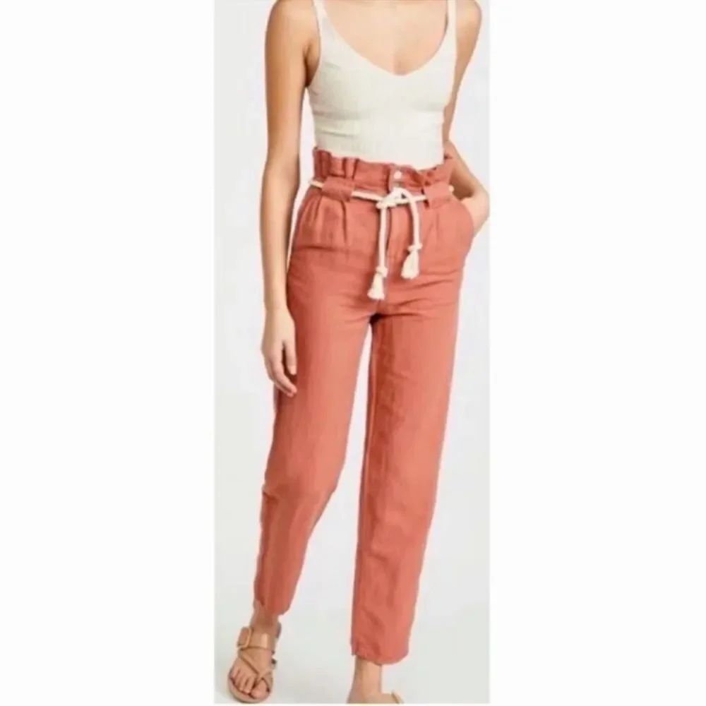 NWT Veronica Beard Karter Pleated Crop Pants size 4